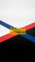 Solar Yellow modular acrylic tray